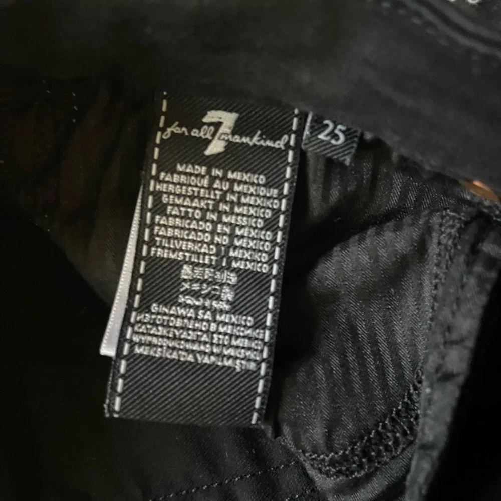 7 For All Mankind bl(air) the ankle skinny size 25 - Picture 5 of 6